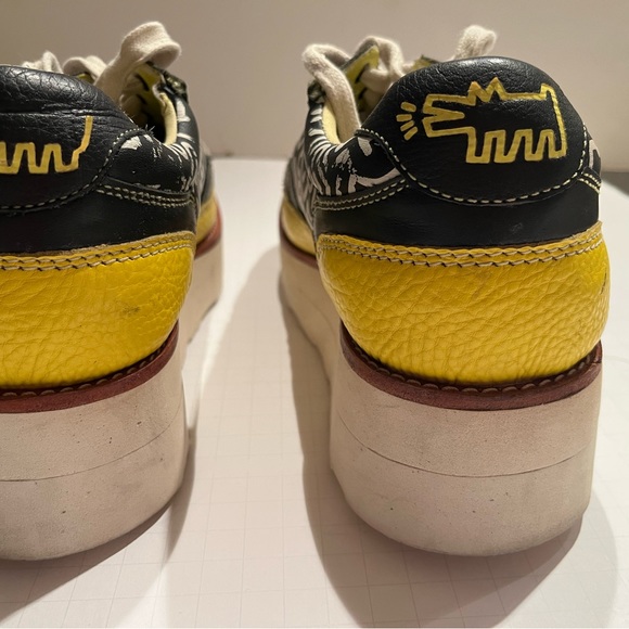 Rare Coach Keith Haring platform sneakers 9D - Picture 4 of 8